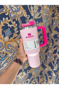 ABABEY pipetli Quencher H2.0 Flowstat Paslanmaz Çelik Yalıtımlı Bardak 40 Oz 1,18 Lt Orchid