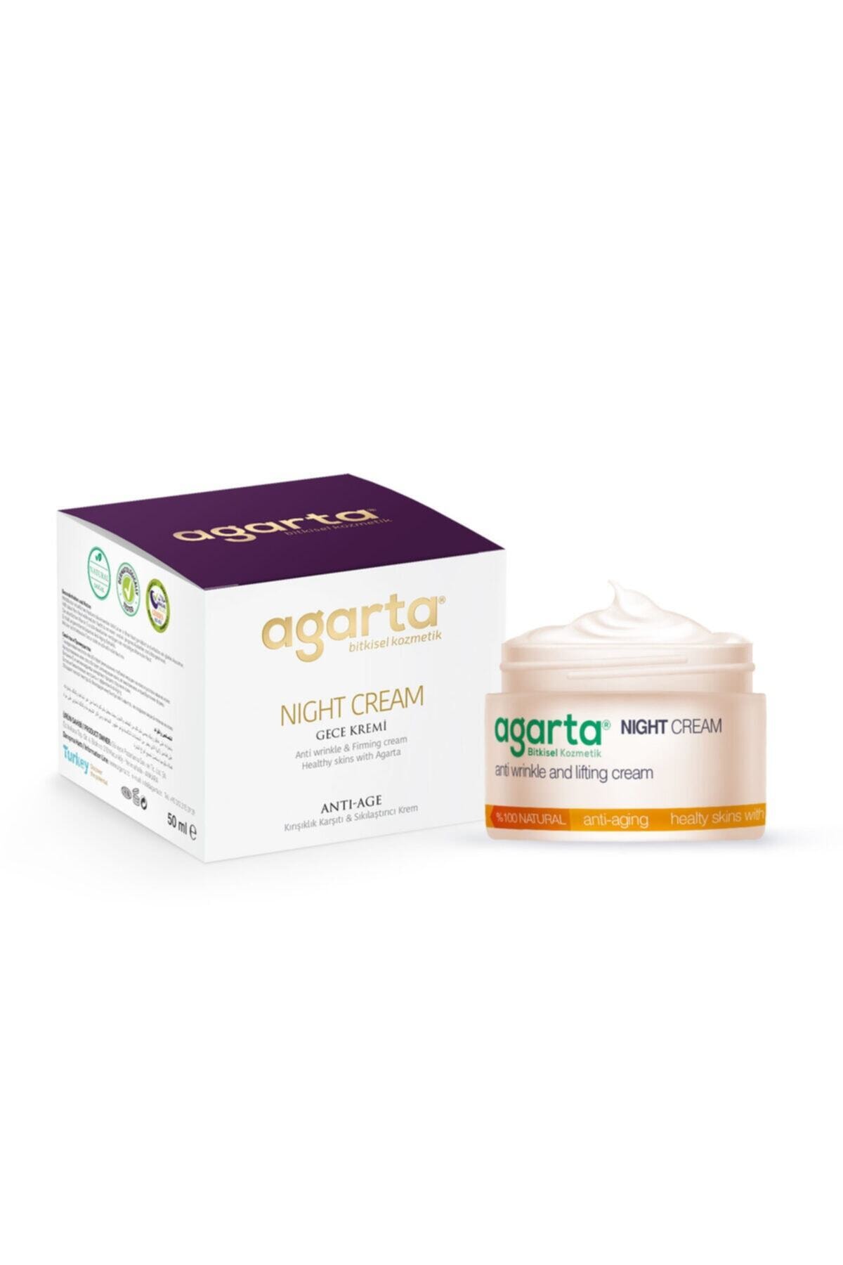 Agarta Doğal Gündüz - Gece Kremi 50 Ml 2'li Set - Görsel 2