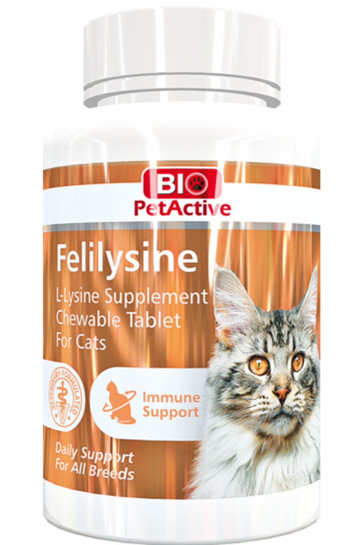 Bio PetActive Felilysine | Kediler Için Lizin Tableti / Kedi 90 Tablet