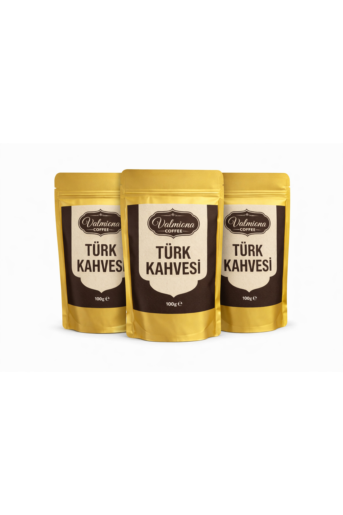 Valmiona Türk Kahvesi 3x100g Avantajlı Paket – Geleneksel Lezzet