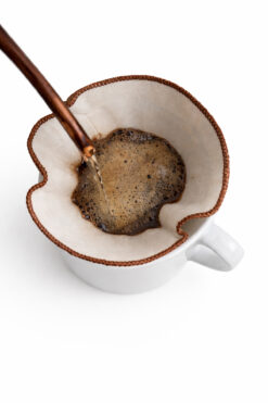 SUNYOGA Ham Keten Bez Kahve Filtresi Set 3 adet – Tekrar Kullanılabilir, Doğal En Az 2 yıl kullanım(3 adet)