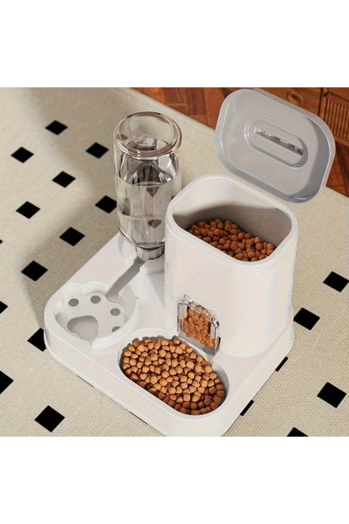 BayMusK Teknoloji KEDİ & KÖPEK MAMA SU KABI BESLENME KABI - Görsel 2
