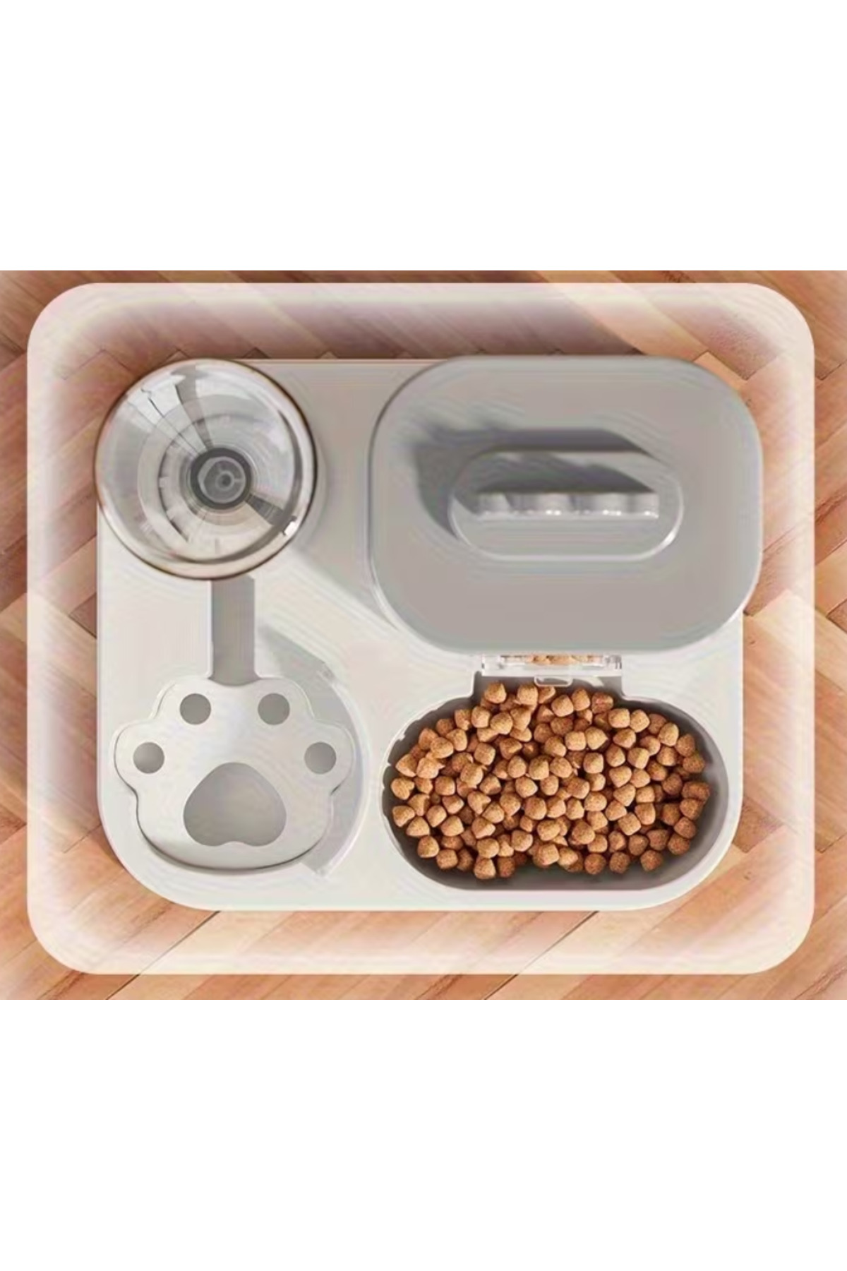 BayMusK Teknoloji KEDİ & KÖPEK MAMA SU KABI BESLENME KABI - Görsel 3