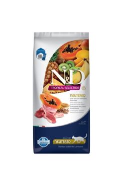 N&D ND KEDİ MAMASI TROPICAL SELECTİON KISIRLAŞTIRILMIŞ KUZULU 10 KG 1 ADET