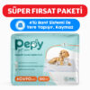 PEPY 60x90 Hijyenik Tuvalet Eğitim Pedi 30'lu 4 Paket 120 Adet