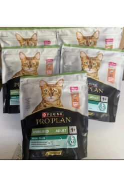 Pro Plan Proplan sterilised kısırlaştırılmış somonlu kedi maması 2 kg (5 adet 400 gr )
