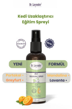 Dr.Lavender Kedi Uzaklaştırıcı Eğitim Spreyi Organik Bitkisel Yağlı Caydırıcı, Kovucu