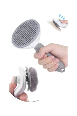 Genel Markalar Kedi Köpek Oval Basmalı Tarak