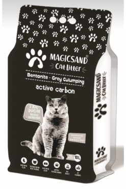 magicsand Aktif Karbon Ince 10 Lt Kedi Kumu