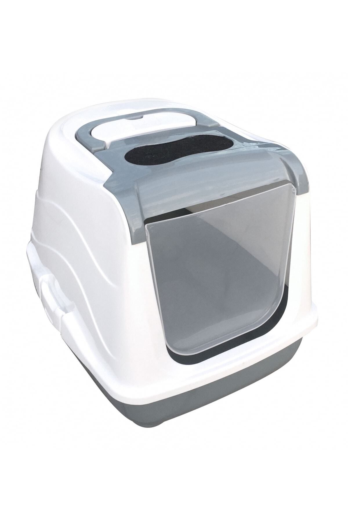 Genel Markalar Mio 1.sınıf Kapalı Kedi Tuvaleti Gri 39x50x38 Ölçülerinde