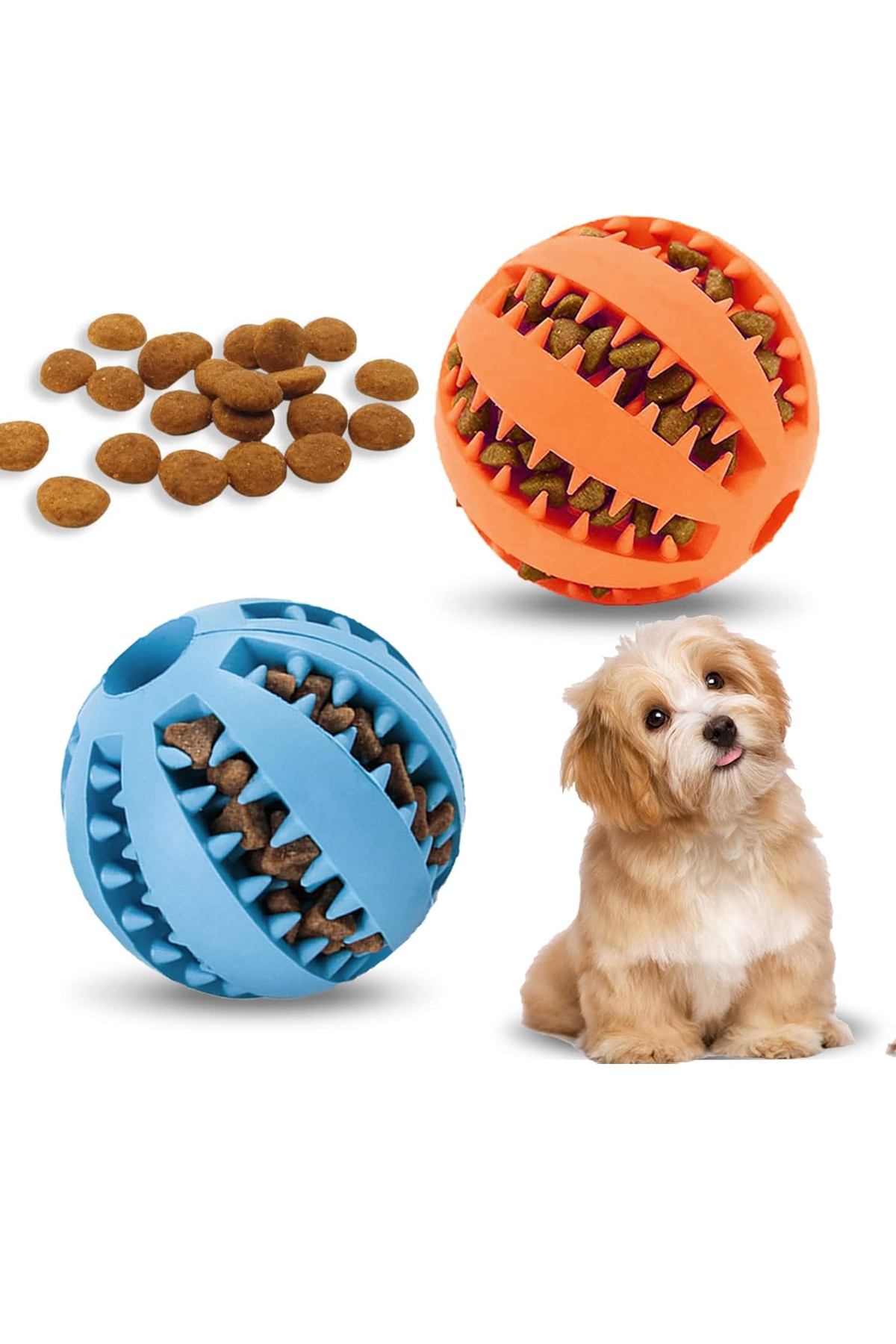 Genel Markalar Mama Hazneli Köpek Eğitim Ve Oyun Topu - Görsel 3