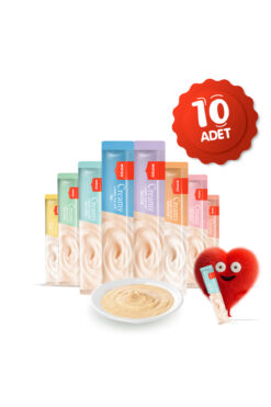 Wanpy Krema Kedi Ödül Maması 14gr (10 Adet) (Karışık Çeşitli)