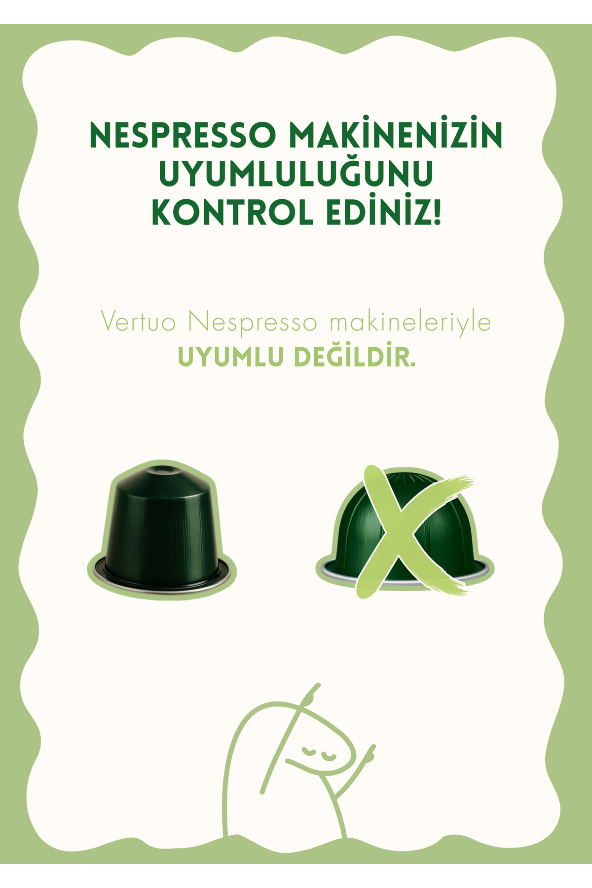 Mago Matcha Vanilyalı Ceremonial Grade Matcha Nespresso® Uyumlu Kapsül - Görsel 2