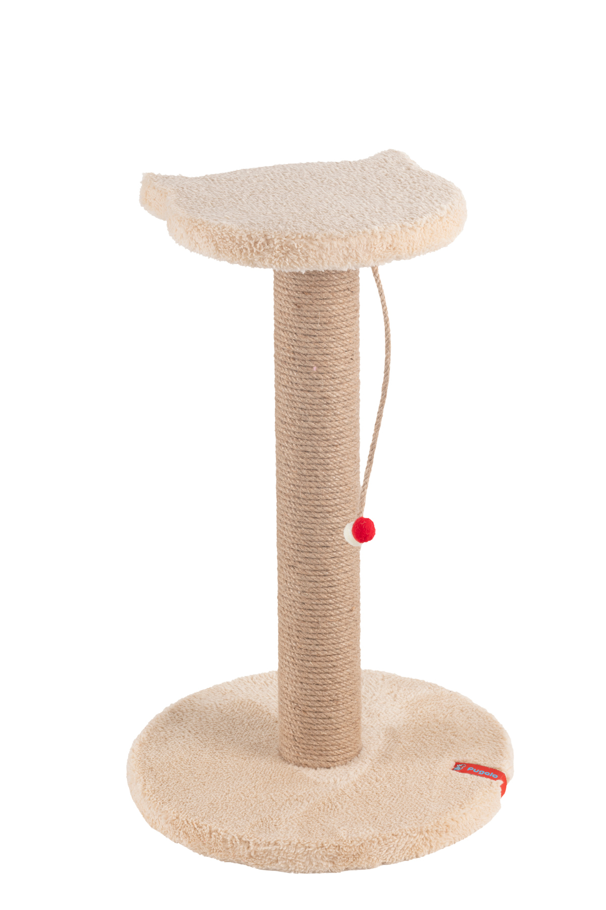 PUGALO Stepli Kedi Yüzlü Platform Tırmalama Tahtası - Görsel 3