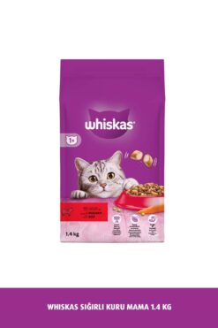 Whiskas Biftekli Kuru Kedi Maması 1,4 Kg