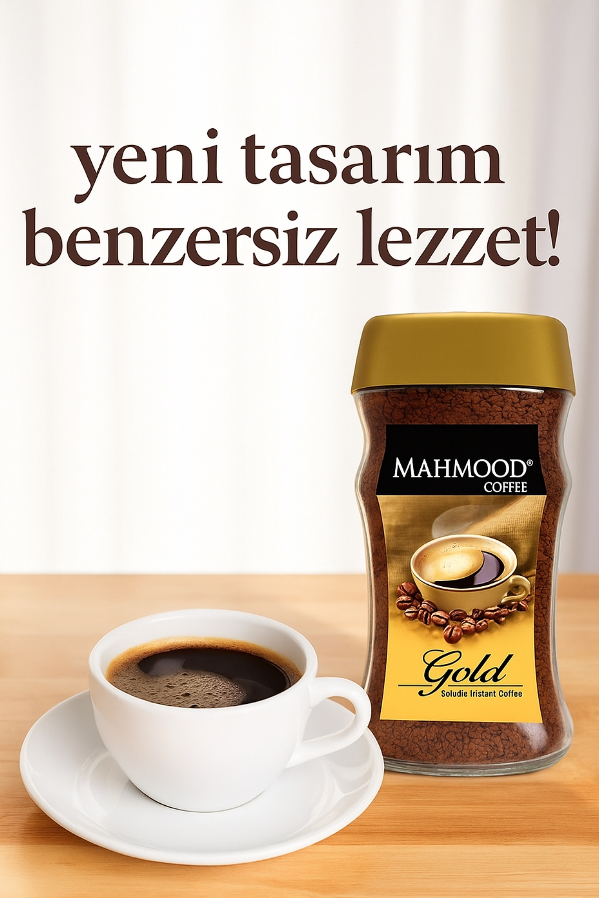 Mahmood Coffee Gold Granül Kahve Cam Kavanoz 100 G X 6’lı Set - Görsel 2