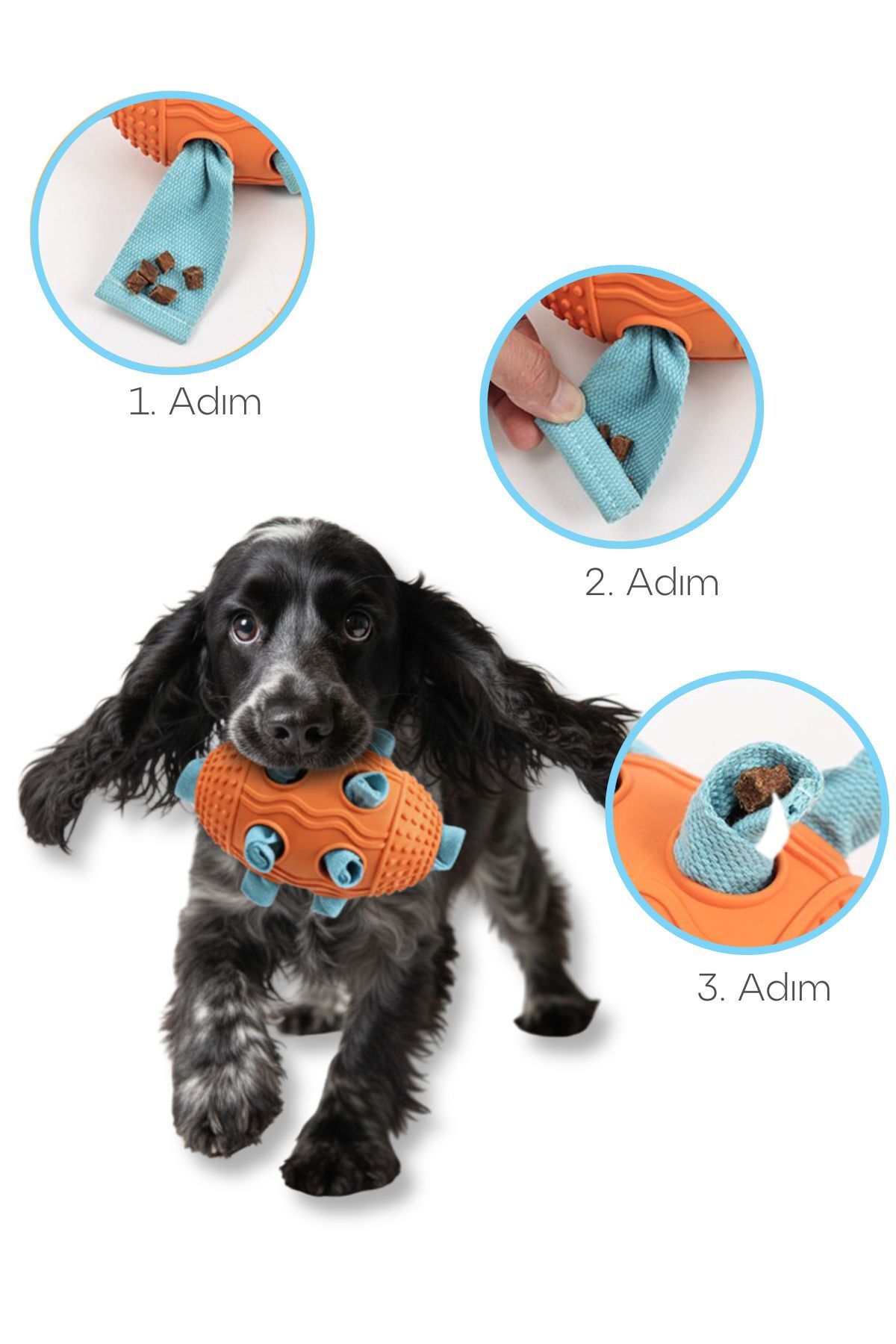 Havloo Köpek Snuffle Topu | Mama Saklama ve Çiğneme Oyuncağı - Görsel 3