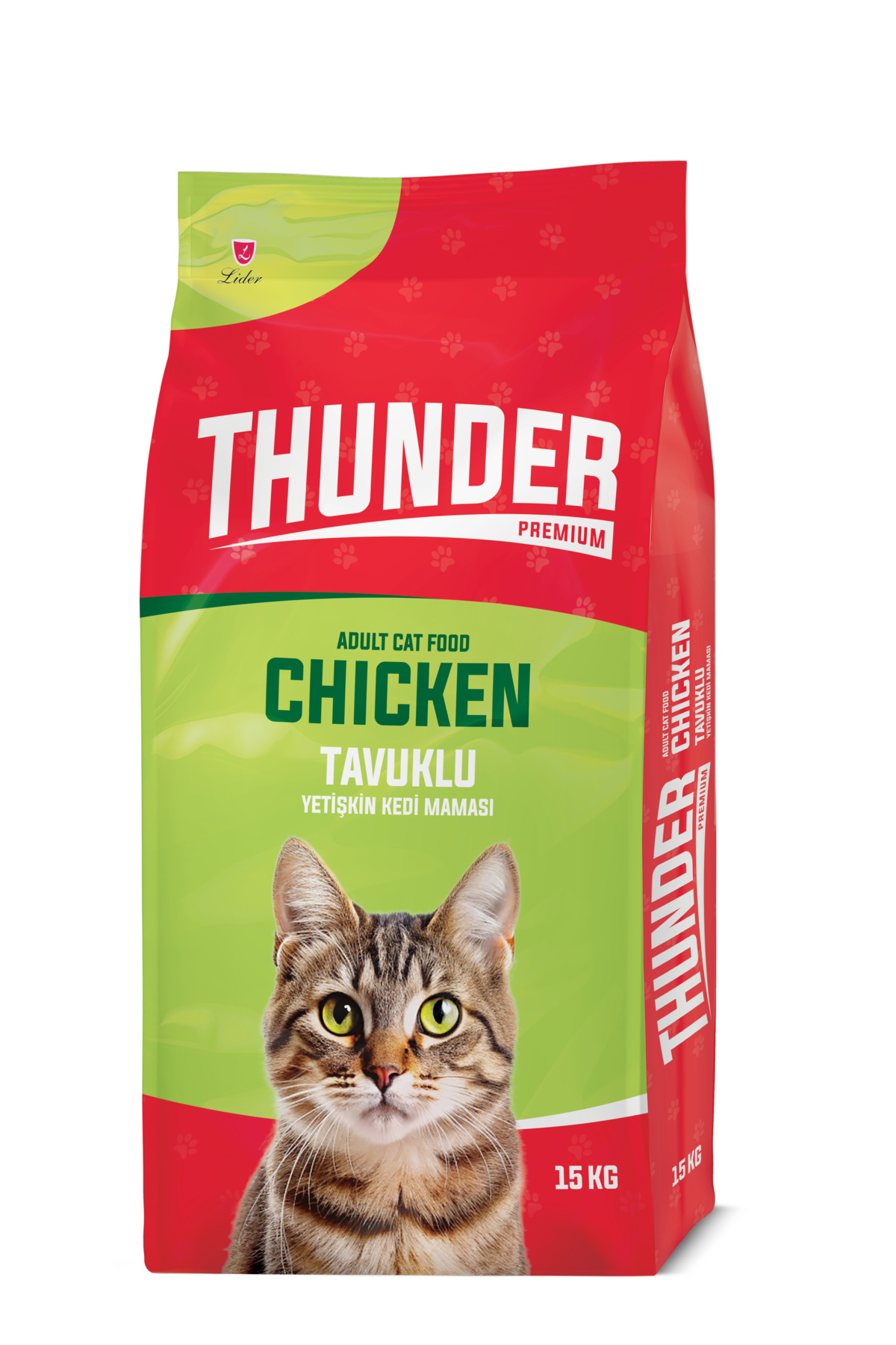 Thunder Tavuklu Yetişkin Kedi Maması 15 Kg