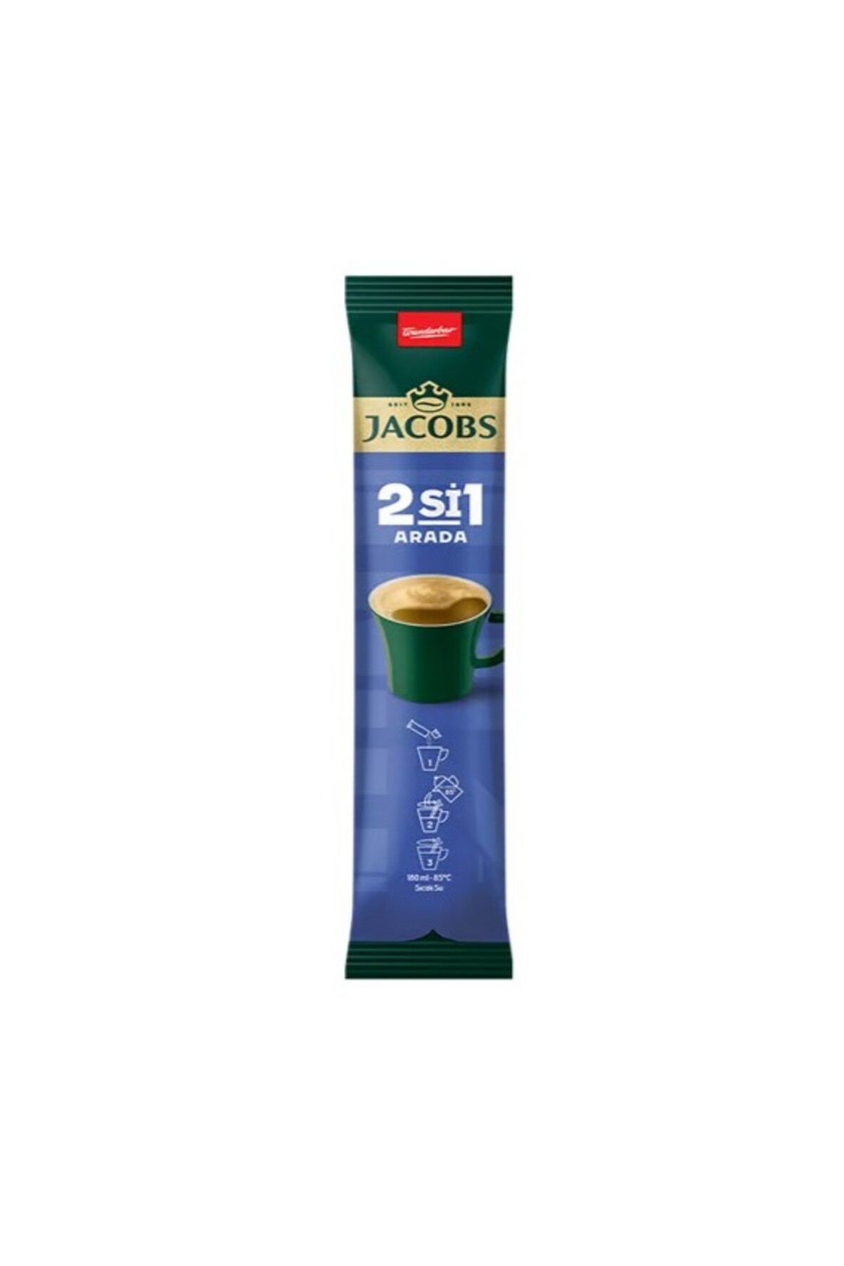 Jacobs 2'si 1 Arada Kutu (40 x 16g) Karışım Kahve - Görsel 3
