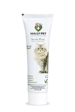MALLY PET PROFESSIONEL PET CARE Kısır Kedilere Özel Bağışıklılık Destekleyici Ve Tüy Yumağı Önleyici Sterile Malt Macunu