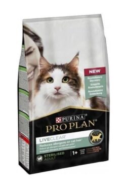 Pro Plan Liveclear Somonlu Alerjen Azaltan Kısırlaştırılmış Kedi Maması 1,4 Kg