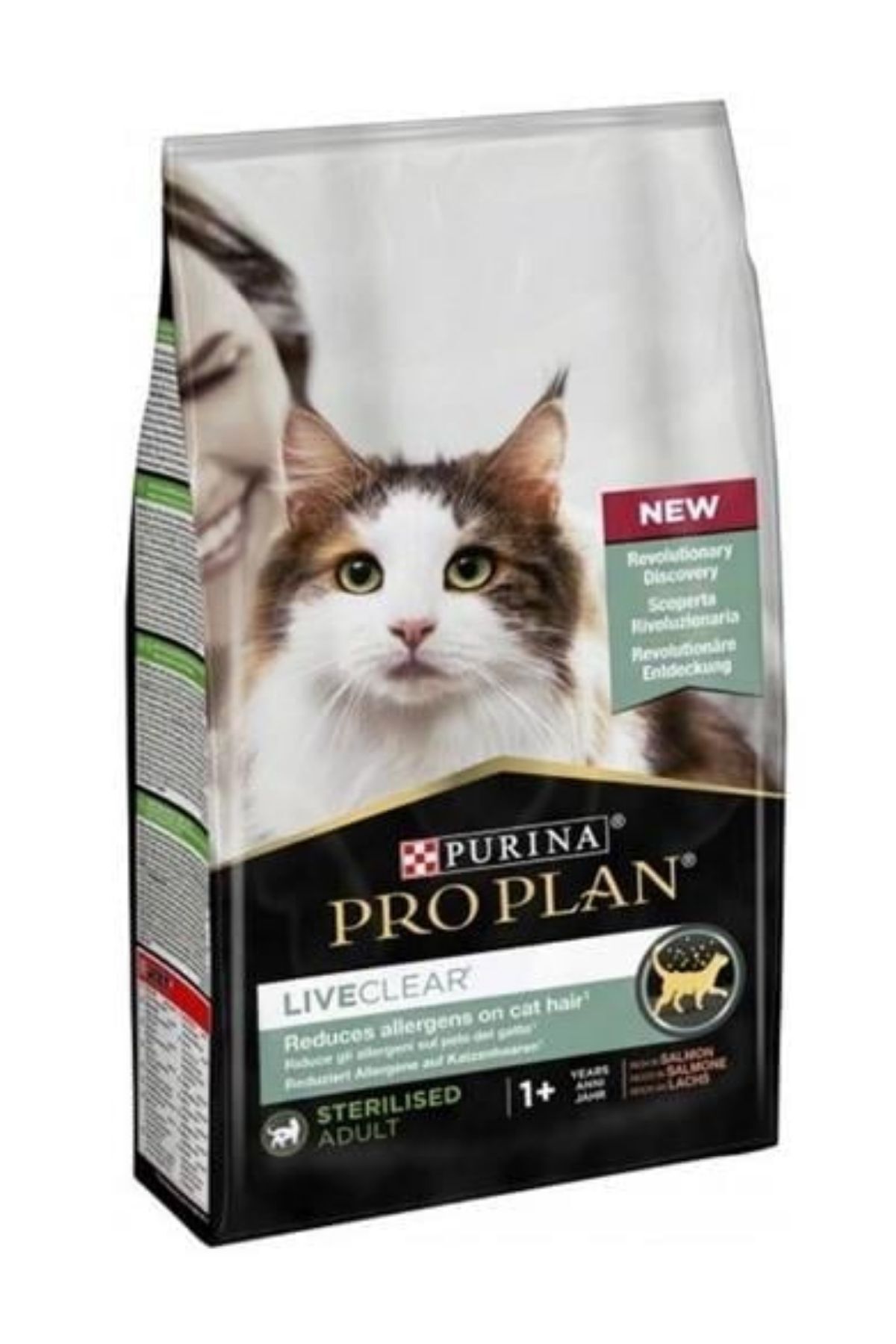 Pro Plan Liveclear Somonlu Alerjen Azaltan Kısırlaştırılmış Kedi Maması 1,4 Kg