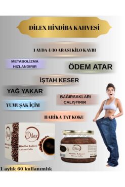 DİLEX HİNDİBA KAHVESİ(1 Aylık 60 kullanımlık)