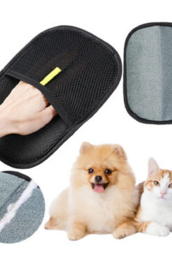 Genel Markalar Vetrisil Çift Taraflı Statik Kedi Köpek Tüy Temizleme Eldiveni Giysiler Mobilyalar Halılar İçin