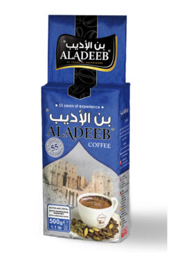 ALADEEB KAHVESİ 500G ÇİFTE KAVRULMUŞ EKSTRA KAKULELİ TÜRK KAHVESİ