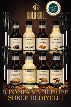gold gull Kahve Lezzet Seti 8 x 300 ml.