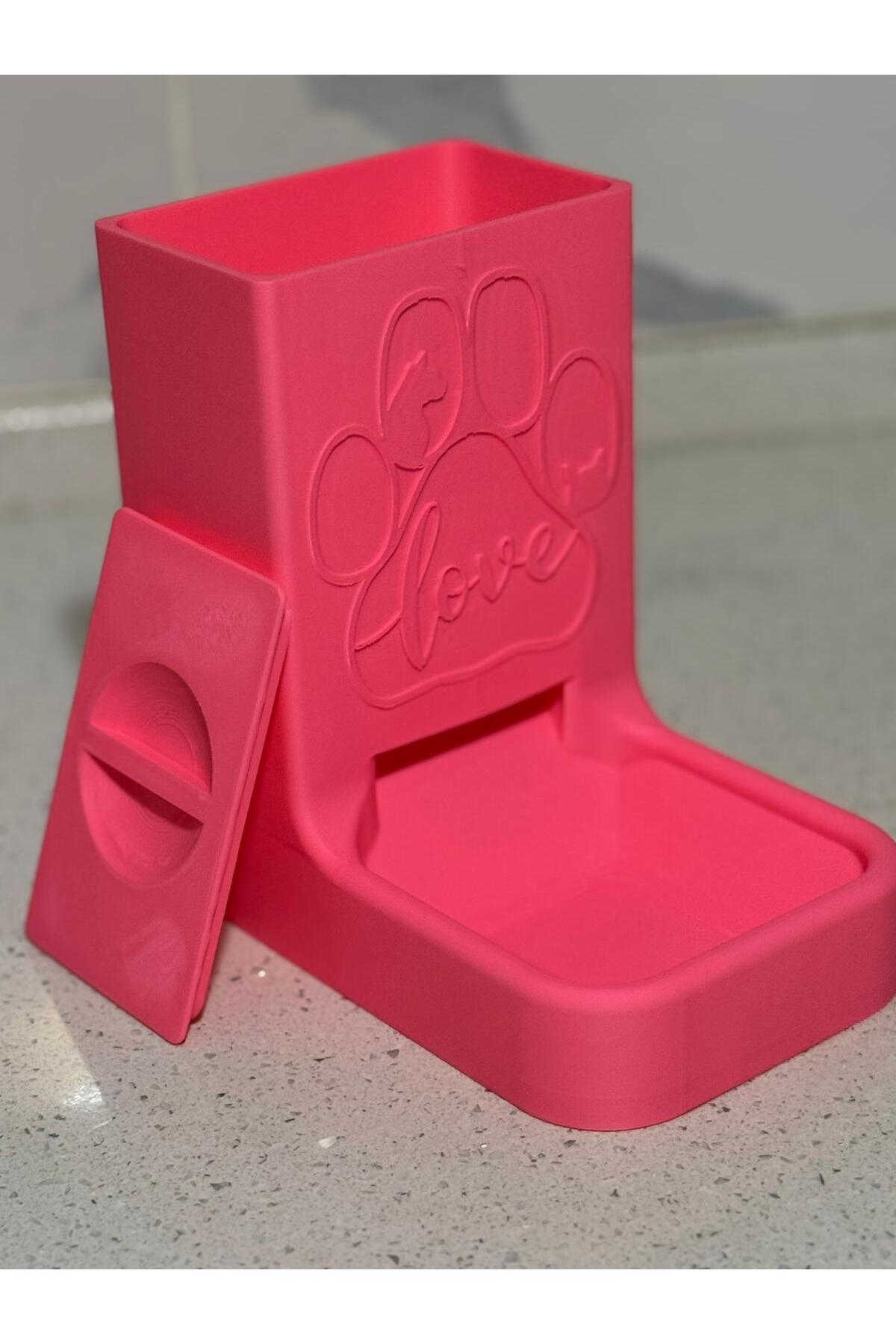 kaan3d kedi mama kabı -hazneli mama kabı-kedi ve küçük köpekler için mama kabı - Görsel 3