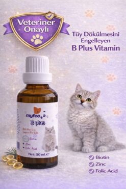 MYFEO My Feo B Plus Kedi Tüy Sağlığı Damlası