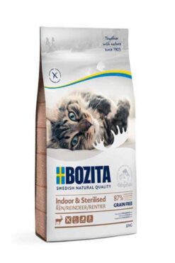 Bozita İndoor&Sterilised Tahılsız Geyik Etli Kısırlaştırılmış Kedi Maması 10 KG