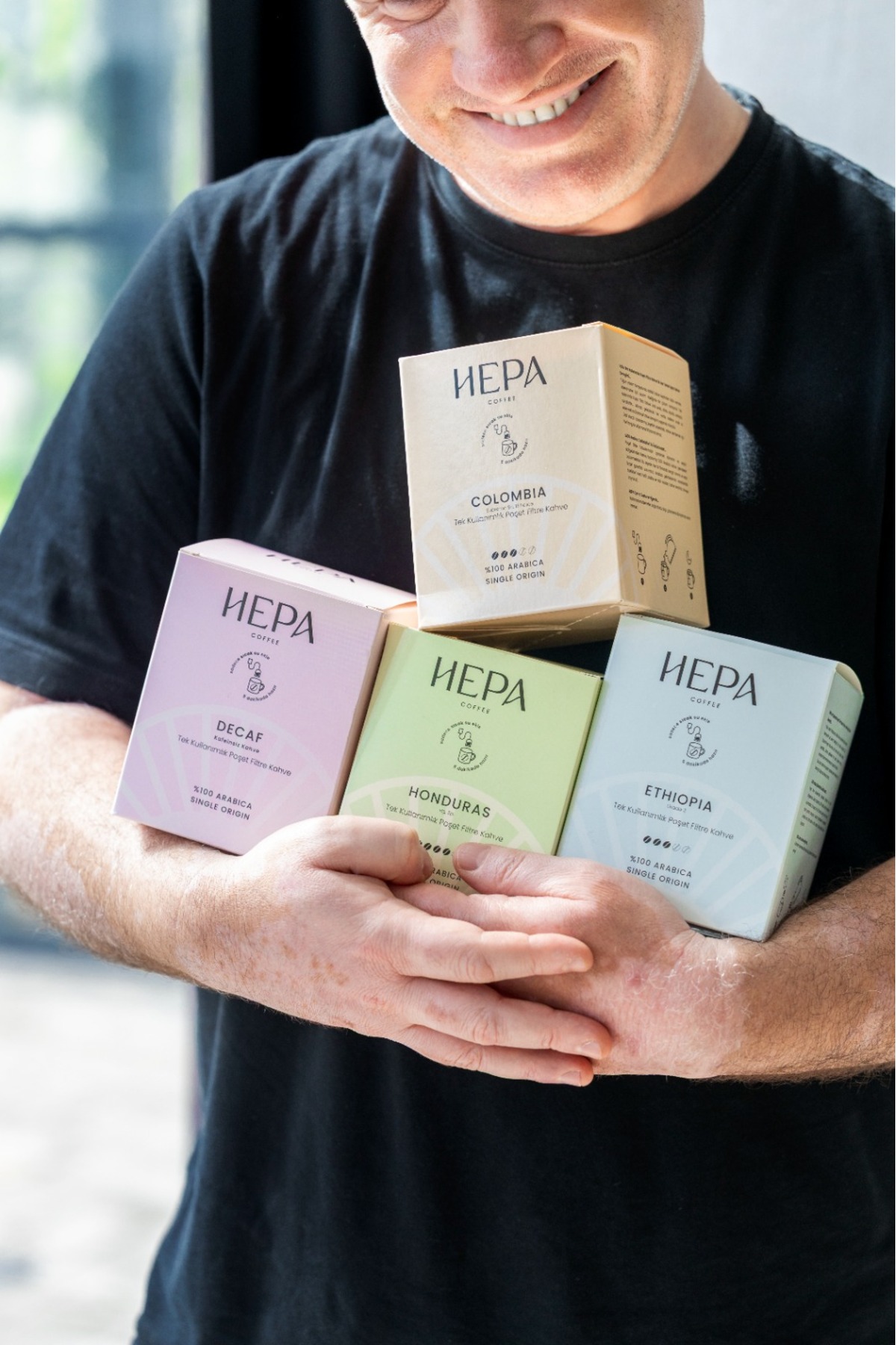 Hepa Coffee Hepa Classic Tek Kullanımlık Poşet Filtre Kahve 10'lu Paket - Görsel 3