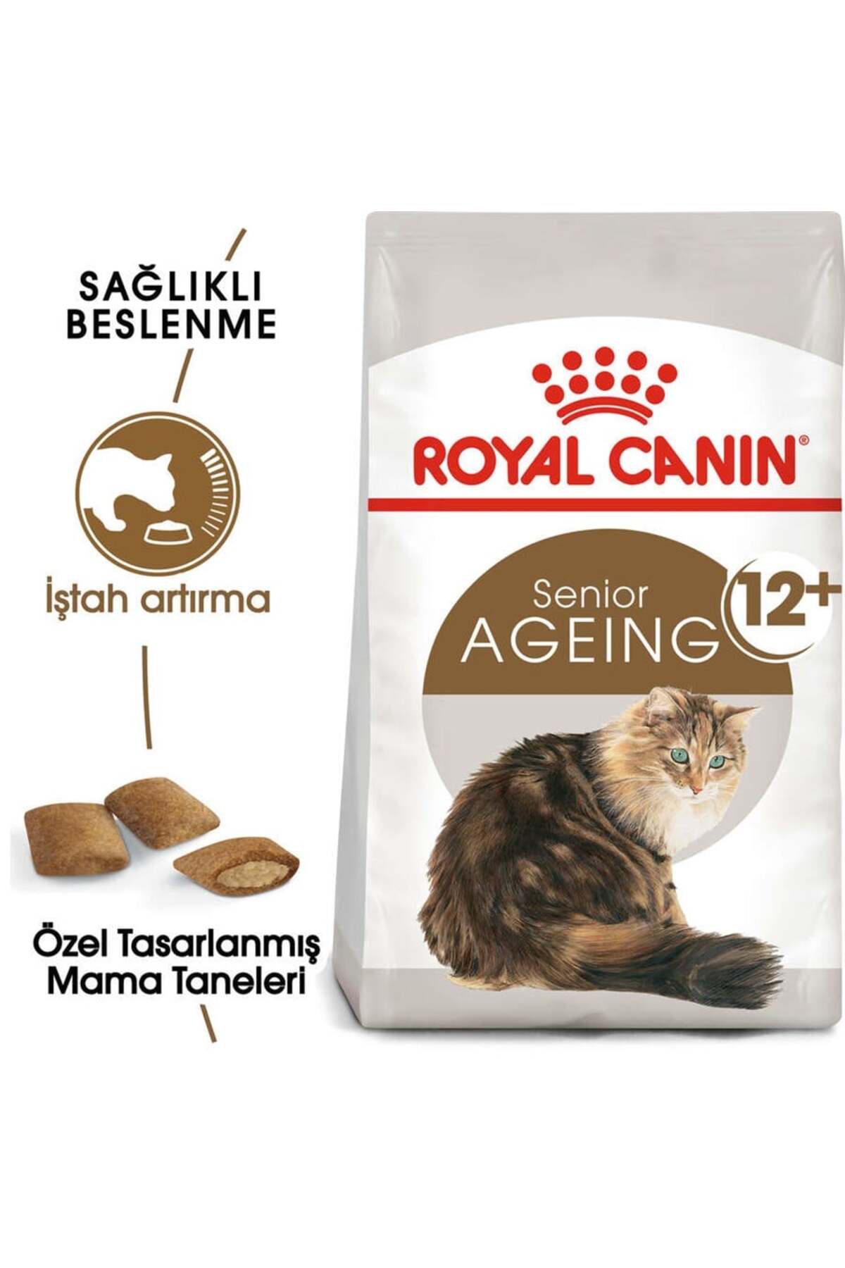 Royal Canin Ageing +12 Yaşlı Kedi Maması 2 Kg - Görsel 2