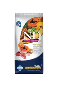 N&D ND Tropikal Selection Lamb Kuzu Neutered Kısır Adult Cat Food Yetişkin Kedi Maması 10KG