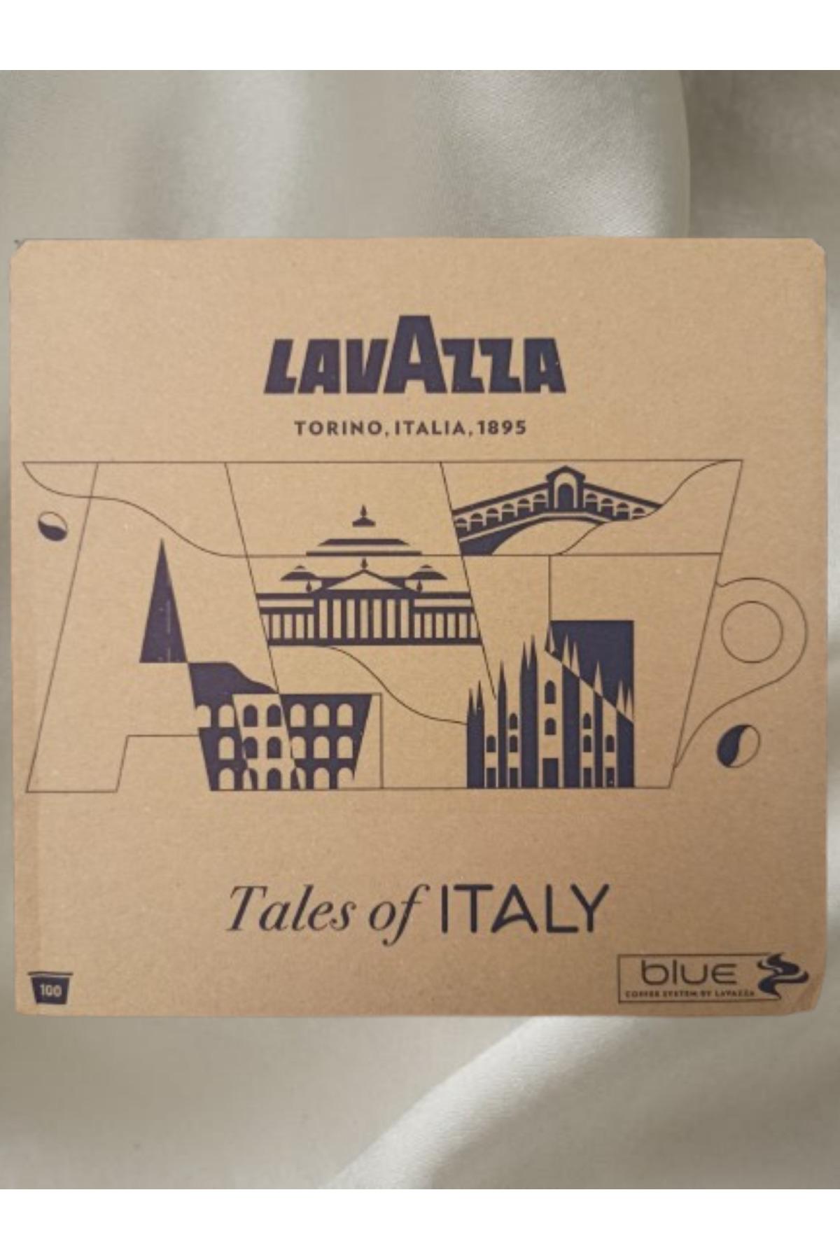 LavAzza Tales of Milano Espresso Blue Kapsül Kahve 100 lü (Nespresso uyumlu değildir.) - Görsel 3