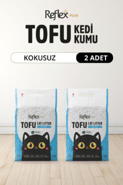Reflex Plus Kokusuz Tofu Kedi Kumu 7L x 2 Adet