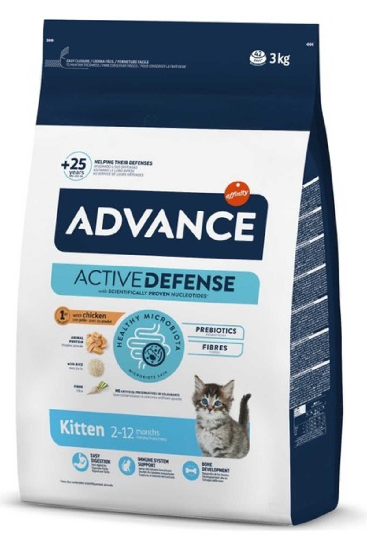 Advance Kitten Tavuklu 3 kg Yavru Kedi Maması - Görsel 3