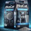 AKACAT Sodyum Aktif Karbonlu Topaklanan Kedi Kumu 10 Lt