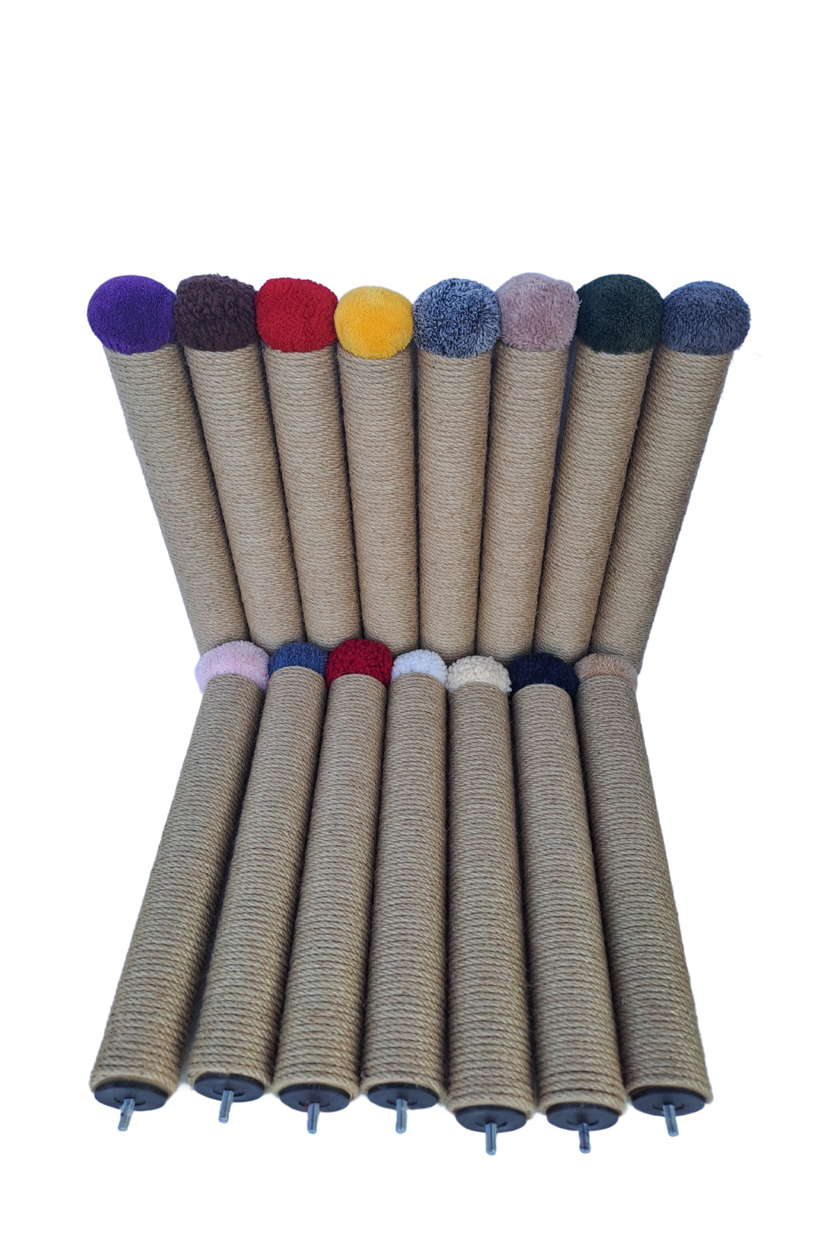 CATABYSS 40 Cm Yedek Tırmalama Ve Vida Somonlu Modeldir Kaliteli Jut Ip - Görsel 2