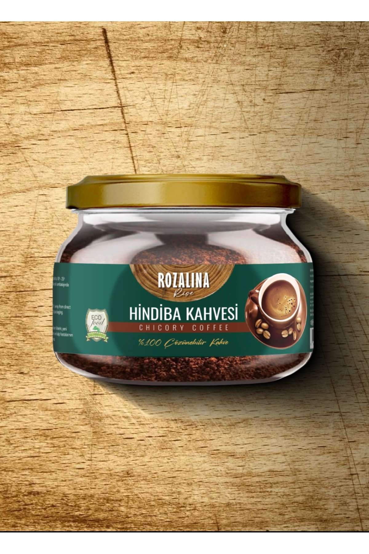 Rozalina Rise Zayıflamak kilo vermeye yardımcı Karahindiba Detox Içimi Kolay Diyet Hindiba Kahve 150 gram - Görsel 2