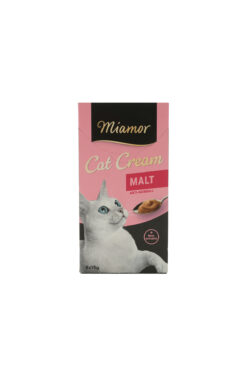 Miamor Cat Cream Malt – Tüy Yumağı Önleyici Kedi Ödülü – 6x15 g