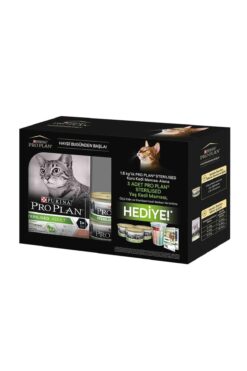 Pro Plan Kısırlaştırılmış Somonlu Kedi Maması 1,5 Kg + Konserve Hediye Paketi