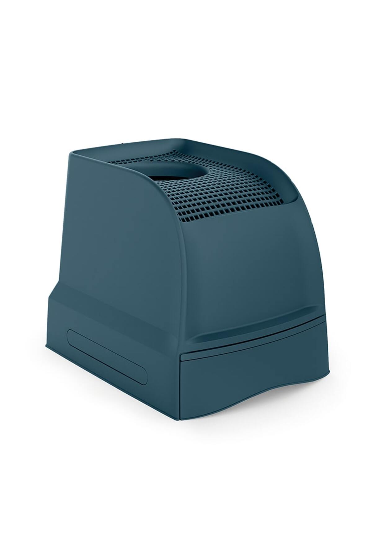 İmac Frıda - New Üstten Girişli Kedi Tuvaleti Mavi 56x40x43,5cm