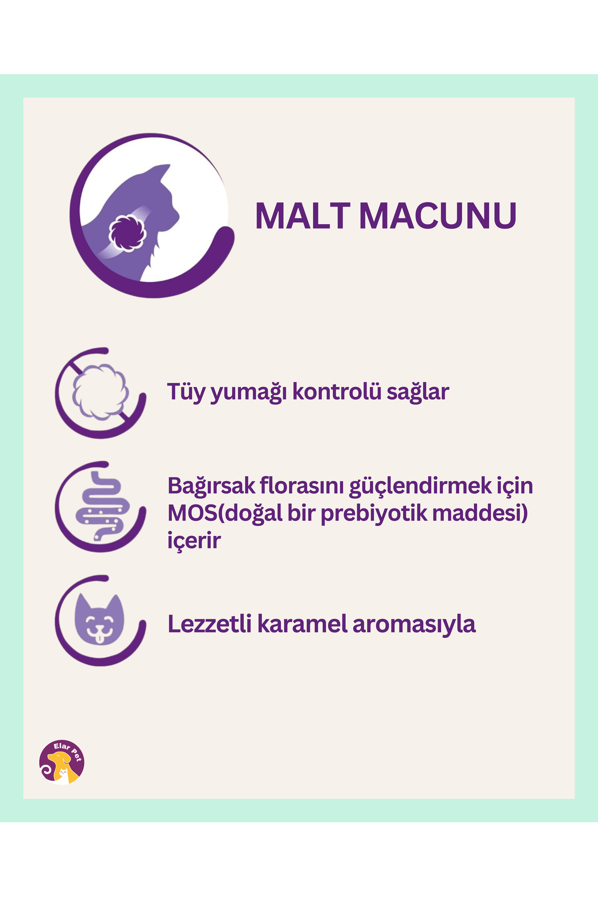 Beaphar Kedi Malt Macunu 100g – Tüy Yumağı Önleyici ve Sindirim Destekleyici - Görsel 2