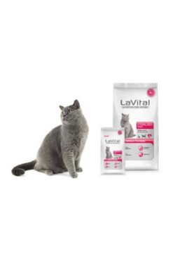 LaVital Sterilised Somonlu Kısırlaştırılmış Yetişkin Kedi Maması 1.5 Kg
