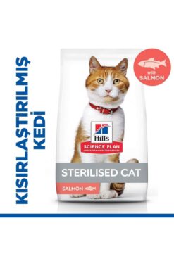 Hill's Adult Sterilised Somonlu Kısırlaştırılmış Kedi Maması 10 Kg