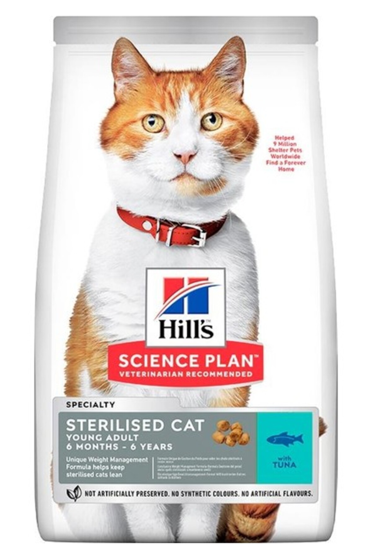 Hill's Young Sterilised Ton Balıklı Kısırlaştırılmış Kedi Maması 3 kg - Görsel 2