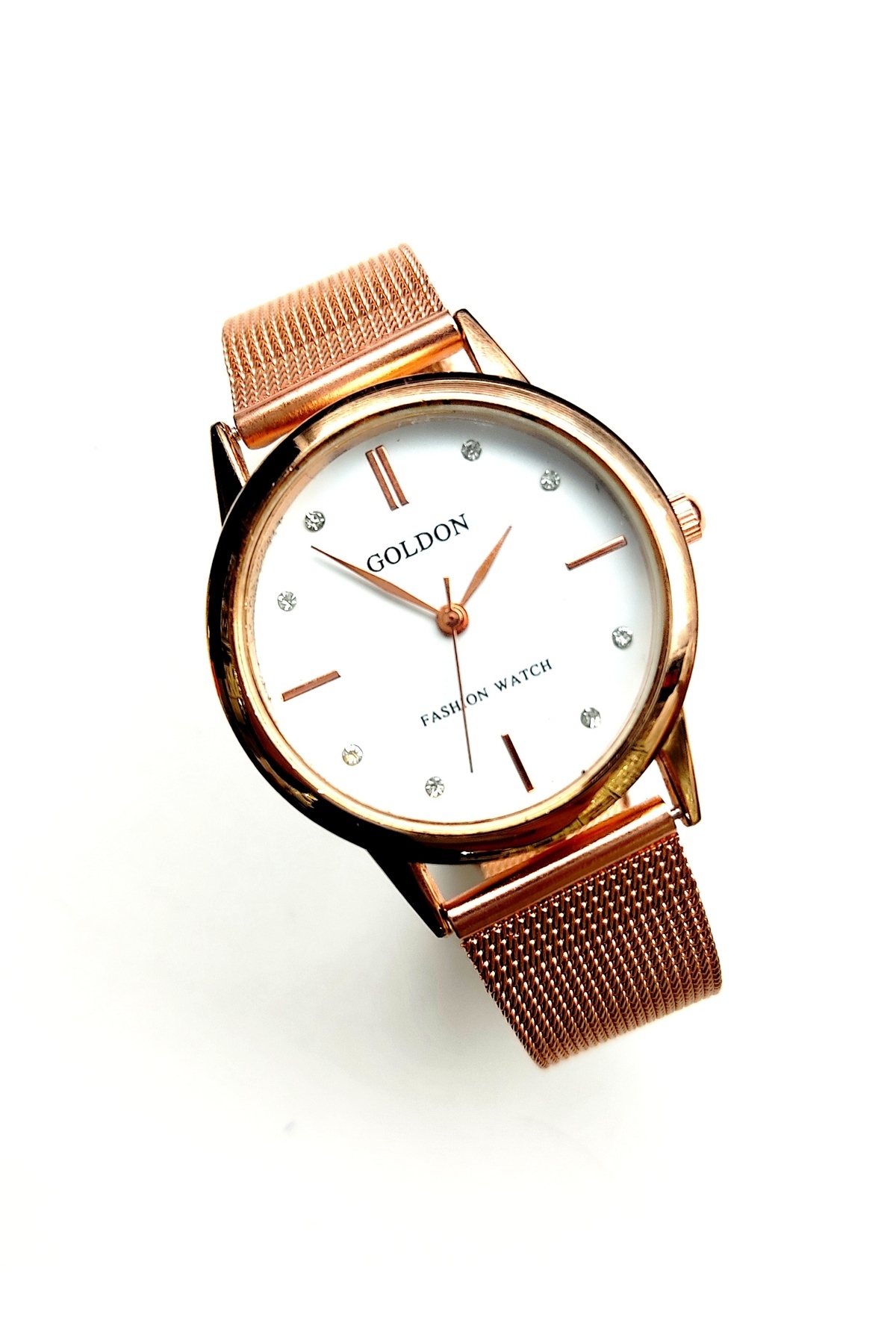 GOLDON Vintage Model Hasır Kordon Kol Saati - Görsel 2